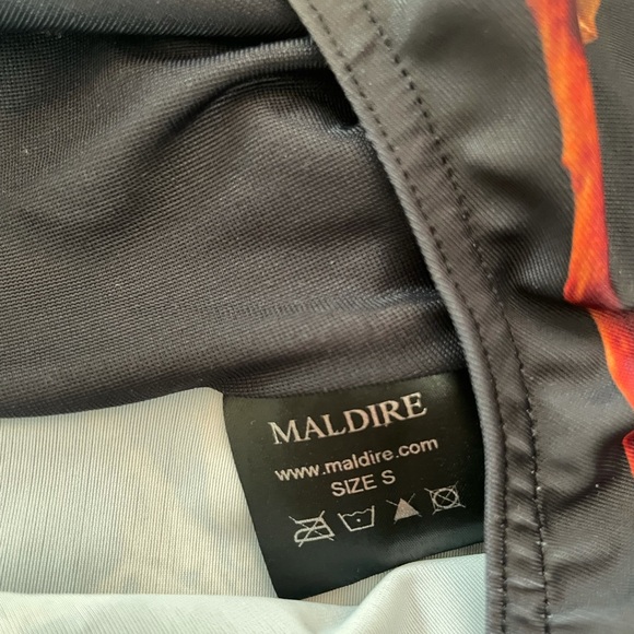 Maldire Dance Costume Leotard- “Coral” - Picture 3 of 6